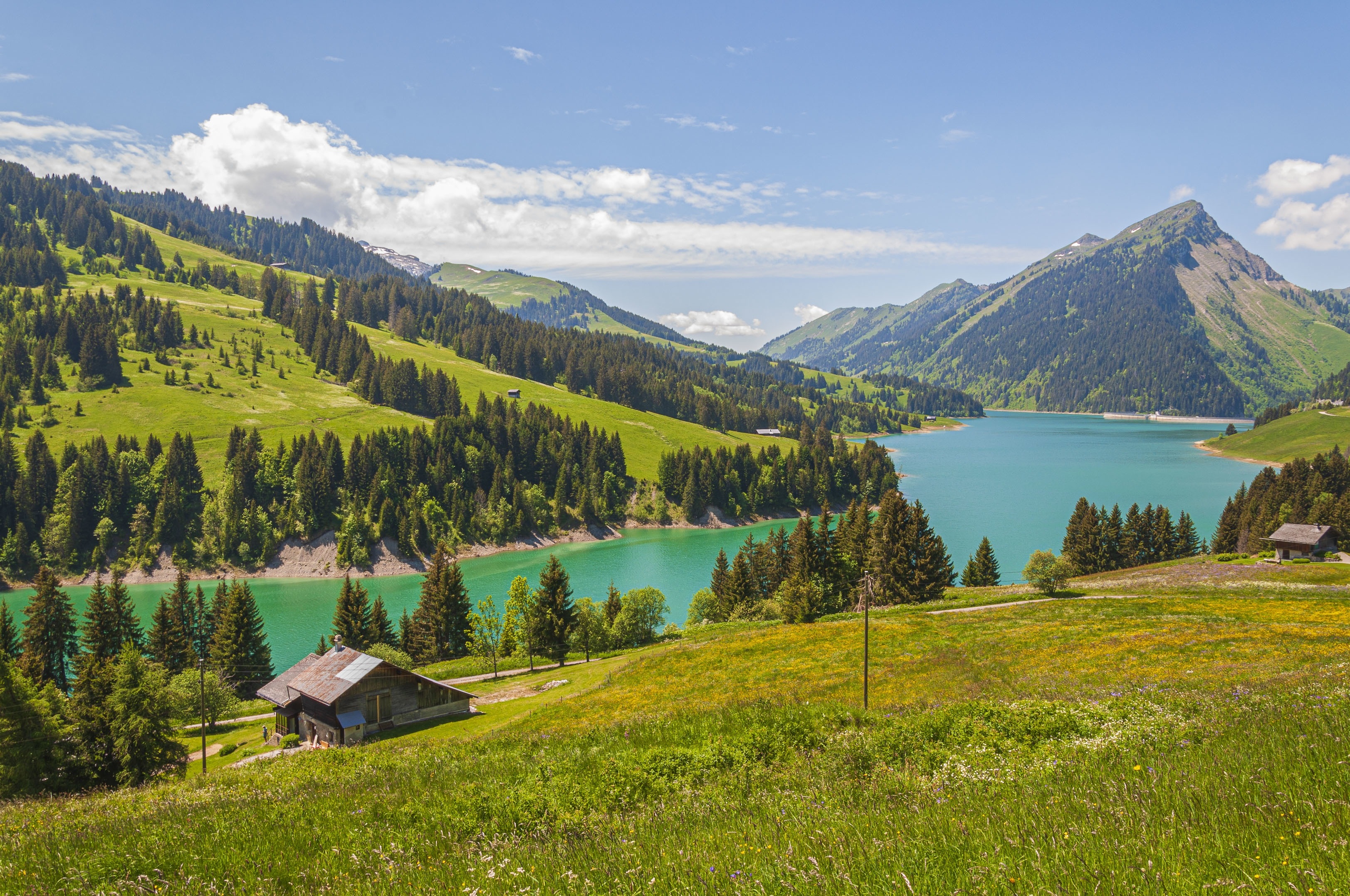 beautiful-view-lake-surrounded-by-mountains-longrin-lake-dam-switzerland-swissalps